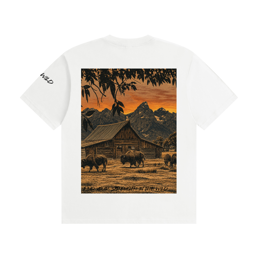 Buffalo Graphic Cotton T-Shirt
