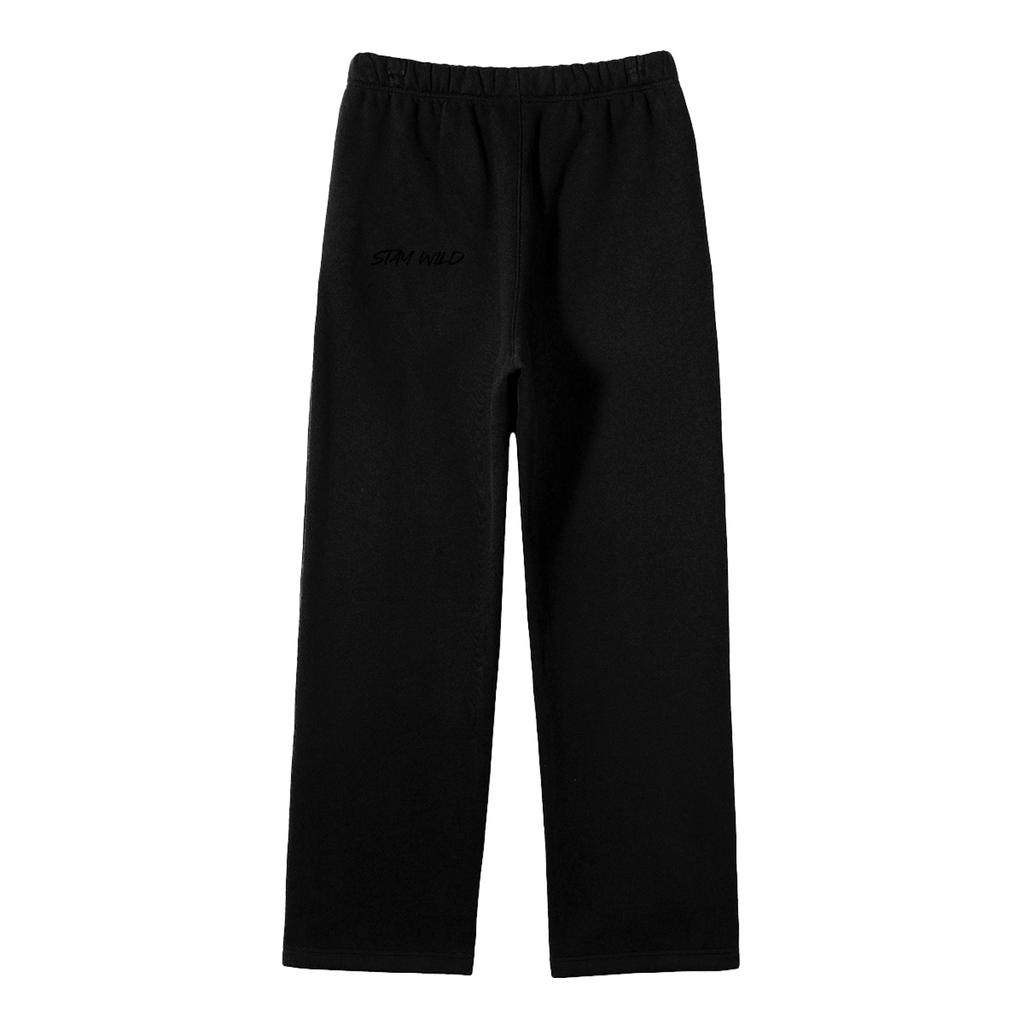 Mountain Top Unisex Solid Color Fleece Straight Leg Pants